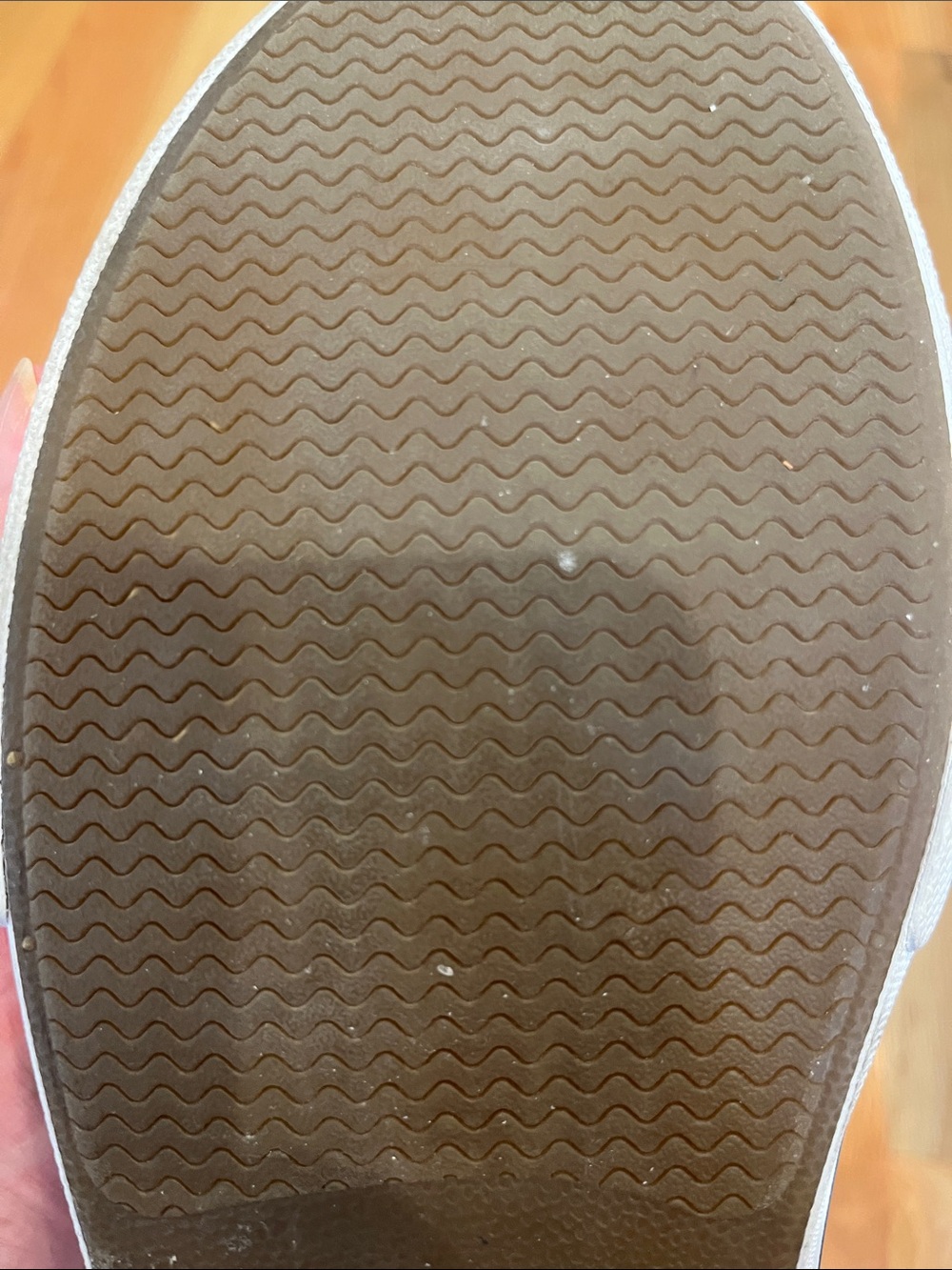 Men's Sperry Low-Top Canvas Sneakers in Light Beige - Picture 7 of 9